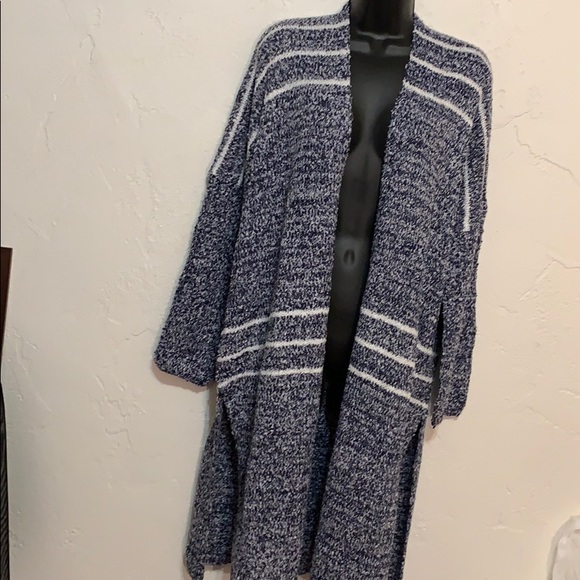 LAST ONE!! Open Front Knit Cardigan Duster Top NWOT - Picture 2 of 4